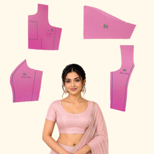 Boat Neck Princess Blouse Paper Pattern