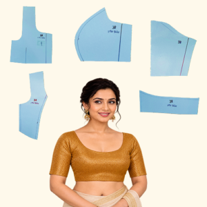 3 Pic Princess Blouse Paper Pattern