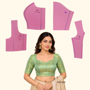 2 Pic Princess Blouse Paper Pattern