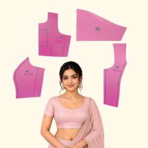 Boat Neck Princess Blouse Paper Pattern
