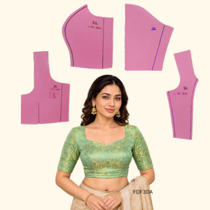 2 Pic Princess Blouse Paper Pattern