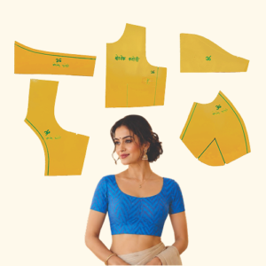 Boat Neck Katori Blouse Paper Pattern